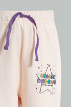 تنزيل الصورة على معرض الصور، Redtag-Peach-Jogger-Pants-Joggers-Girls-2 to 8 Years