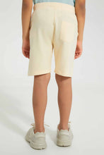 تنزيل الصورة على معرض الصور، Redtag-Beige-Print-Shorts-Active-Shorts-Boys-2 to 8 Years