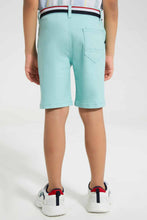 Load image into Gallery viewer, Redtag-Mint-Belted-Chino-Short-Chino-Shorts-Boys-2 to 8 Years