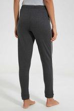تنزيل الصورة على معرض الصور، Redtag-Charcoal-Plain-Pyjama-Bottom-With-Side-Piping-Leggings-Women's-