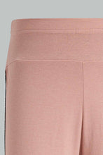 Load image into Gallery viewer, Pink Side Piping Legging For Women