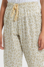تنزيل الصورة على معرض الصور، Redtag-White-Allover-Printed-Pyjama-Bottom-Leggings-Women's-