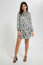 Load image into Gallery viewer, Redtag-Assorted-Printed-Satin-Shirt-Dress-Dresses-Women's-