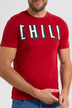 Load image into Gallery viewer, Redtag-Red-Graphic-T-Shirt-Graphic-T-Shirts-Men's-