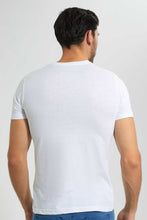 تنزيل الصورة على معرض الصور، Redtag-White-Graphic-T-Shirt-Graphic-T-Shirts-Men's-