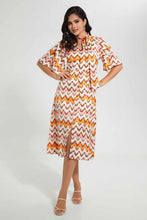 Load image into Gallery viewer, Redtag-Assorted-Goe-Printed-Midi-Dress-Dresses-Women's-