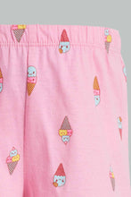تنزيل الصورة على معرض الصور، Redtag-Multi-Colour-2Pk-Pyjama-Sets-Pyjama-Sets-Infant-Girls-3 to 24 Months