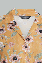 Load image into Gallery viewer, Redtag-Yellow-Floral-Print-Shirt-Category:Tops,-Colour:Yellow,-Filter:Plus-Size,-LDP-Tops,-New-In,-New-In-LDP,-Non-Sale,-S22D,-Section:Women-Women's-