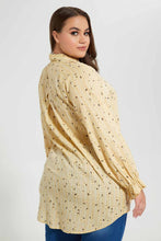 Load image into Gallery viewer, Redtag-Assorted-Stripe-Printed-Collared-Shirt-Long-Sleeve-Blouses-Women's-