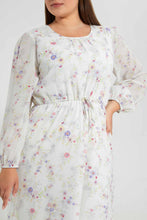 Load image into Gallery viewer, Redtag-Assorted-Printed--Belted-Dress-Dresses-Women's-