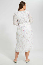 Load image into Gallery viewer, Redtag-Assorted-Printed--Belted-Dress-Dresses-Women's-
