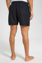 Load image into Gallery viewer, Redtag-Black-Swim-Shorts-Category:Shorts,-Colour:Black,-Filter:Men's-Clothing,-Men-Shorts,-New-In,-New-In-Men,-Non-Sale,-S22D,-Section:Men--