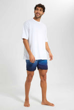 Load image into Gallery viewer, Redtag-Blue-Swim-Shorts-Category:Shorts,-Colour:Blue,-Filter:Men's-Clothing,-Men-Shorts,-New-In,-New-In-Men,-Non-Sale,-S22D,-Section:Men--