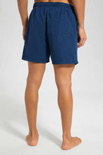 Load image into Gallery viewer, Redtag-Navy-Swim-Shorts-Category:Shorts,-Colour:Navy,-Filter:Men's-Clothing,-Men-Shorts,-New-In,-New-In-Men,-Non-Sale,-S22D,-Section:Men--