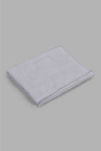 Load image into Gallery viewer, Redtag-Light-Grey-Textured-Cotton-Beach-Towel-Beach-Towels-Home-Bathroom-