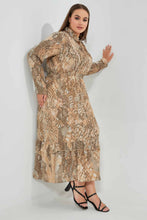 Load image into Gallery viewer, Redtag-Assorted-Animal-Printed-Ruffled-Hem-Dress-Dresses-Women's-