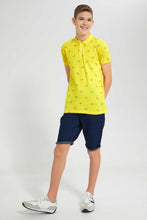 تنزيل الصورة على معرض الصور، Redtag-Dark-Wash-Pull-On-Short-Pull-On-Shorts-Senior-Boys-9 to 14 Years
