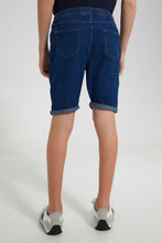 تنزيل الصورة على معرض الصور، Redtag-Blue-Pull-On-Short-Pull-On-Shorts-Senior-Boys-9 to 14 Years