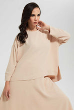 Load image into Gallery viewer, Redtag-Beige-Longsleeve-Blouse-Blouses--