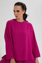 تنزيل الصورة على معرض الصور، Redtag-Fuchsia-Longsleeve-Blouse-Blouses--