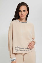 Load image into Gallery viewer, Redtag-Beige-Longsleeve-Blouse-Blouses--