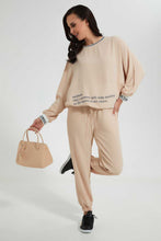 Load image into Gallery viewer, Redtag-Beige-Longsleeve-Blouse-Blouses--