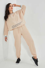 Load image into Gallery viewer, Redtag-Beige-Longsleeve-Blouse-Blouses--