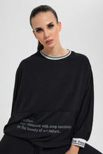 تنزيل الصورة على معرض الصور، Redtag-Black-Longsleeve-Blouse-Blouses--