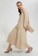 Load image into Gallery viewer, Redtag-Beige-Longsleeve-Blouse-Blouses--