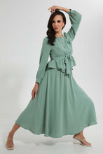تنزيل الصورة على معرض الصور، Redtag-Green-Longsleeve-Blouse-Blouses--