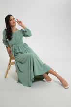 تنزيل الصورة على معرض الصور، Redtag-Green-Longsleeve-Blouse-Blouses--