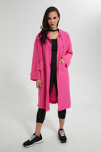 Load image into Gallery viewer, Redtag-Fuchsia-Longsleeve-Dress-Blouses--