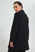 Load image into Gallery viewer, Redtag-Black-Collared-Cardigan-Cardigans--