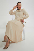 Load image into Gallery viewer, Redtag-Beige-Knee-Length-Skirt-Skirts--