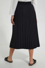 تنزيل الصورة على معرض الصور، Redtag-Black-Knee-Length-Skirt-Skirts--