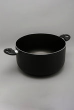 Load image into Gallery viewer, Black Aluminum Nonstick Dutch Oven With Glass Lid (30cm)
