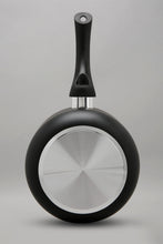 Load image into Gallery viewer, Black Aluminum Nonstick Saucepan With Glass Lid (18cm)