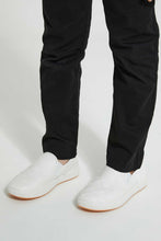 Load image into Gallery viewer, White Woven Slip-On Shoe