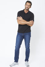 Load image into Gallery viewer, Black Polo Shirt - REDTAG
