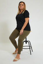 Load image into Gallery viewer, Olive Basic Legging