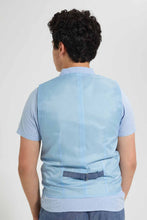 تنزيل الصورة على معرض الصور، طقم تيشيرت باللون الأزرق (قطعتين)