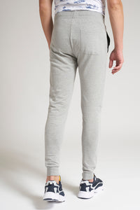 Grey Elastic Waist Jogger - REDTAG