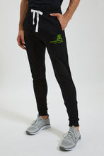 Load image into Gallery viewer, Black Elasticated Waist Jogger
