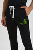 Black Elasticated Waist Jogger