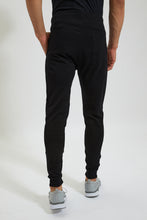 Load image into Gallery viewer, Black Elasticated Waist Jogger
