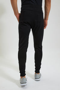 Black Elasticated Waist Jogger