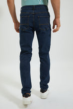 Load image into Gallery viewer, Indigo Slim Fit Stretch Jean
