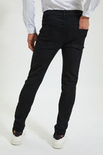 Load image into Gallery viewer, Black Slim Jeans - REDTAG
