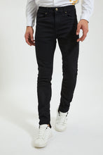 Load image into Gallery viewer, Black Slim Jeans - REDTAG
