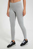 Redtag-Grey-Mélange-Leggings-(Pack-Of-2)-Leggings-Women's-